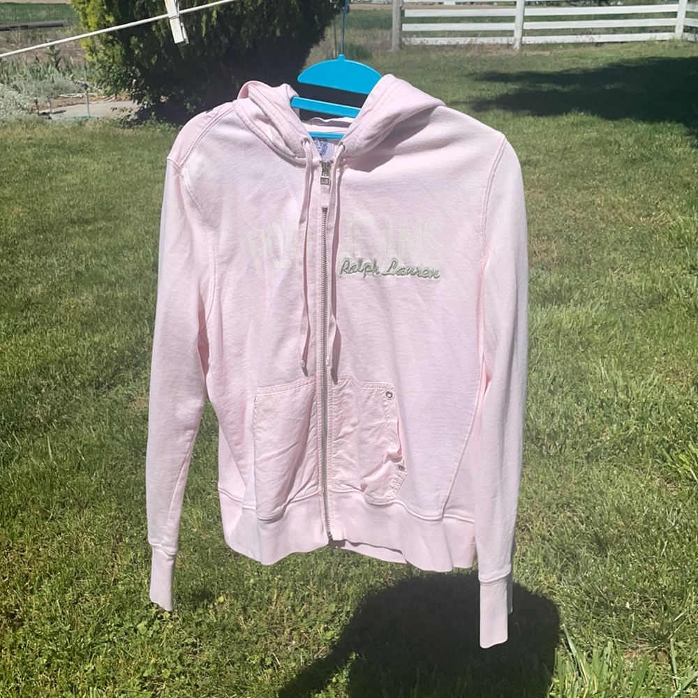 Ralph Lauren long sleeve hoodie zip up
